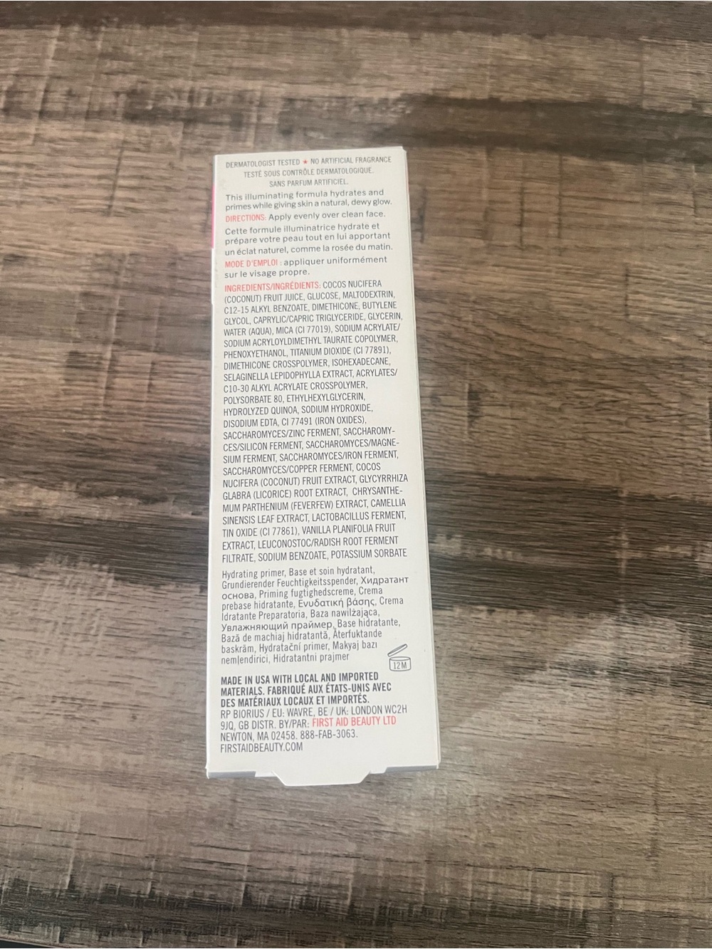 First Aid Beauty - Coconut Skin Smoothie Priming Moisturizer - Picture 5 of 10